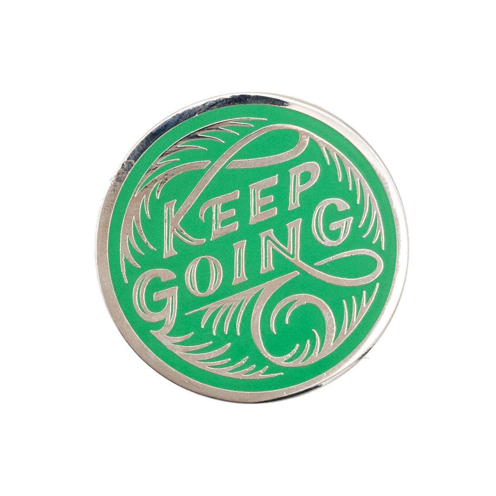Little Shop of Pins-Keep Going Enamel Pin-accessory-gather here online