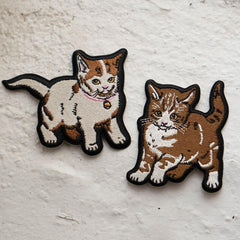 Stay Home Club-Kittens Sticky Patch-accessory-gather here online