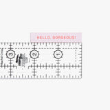 Kylie and The Machine-Hello Gorgeous Woven Labels-notion-gather here online
