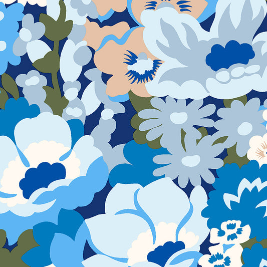 Liberty of London-Tana Lawn - Lord Thorpe Blue-fabric-gather here online