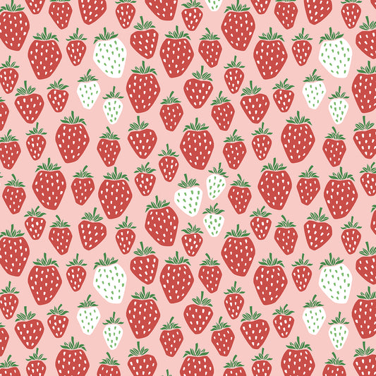 Cotton + Steel-Queen Of Berries Summer Red-fabric-gather here online