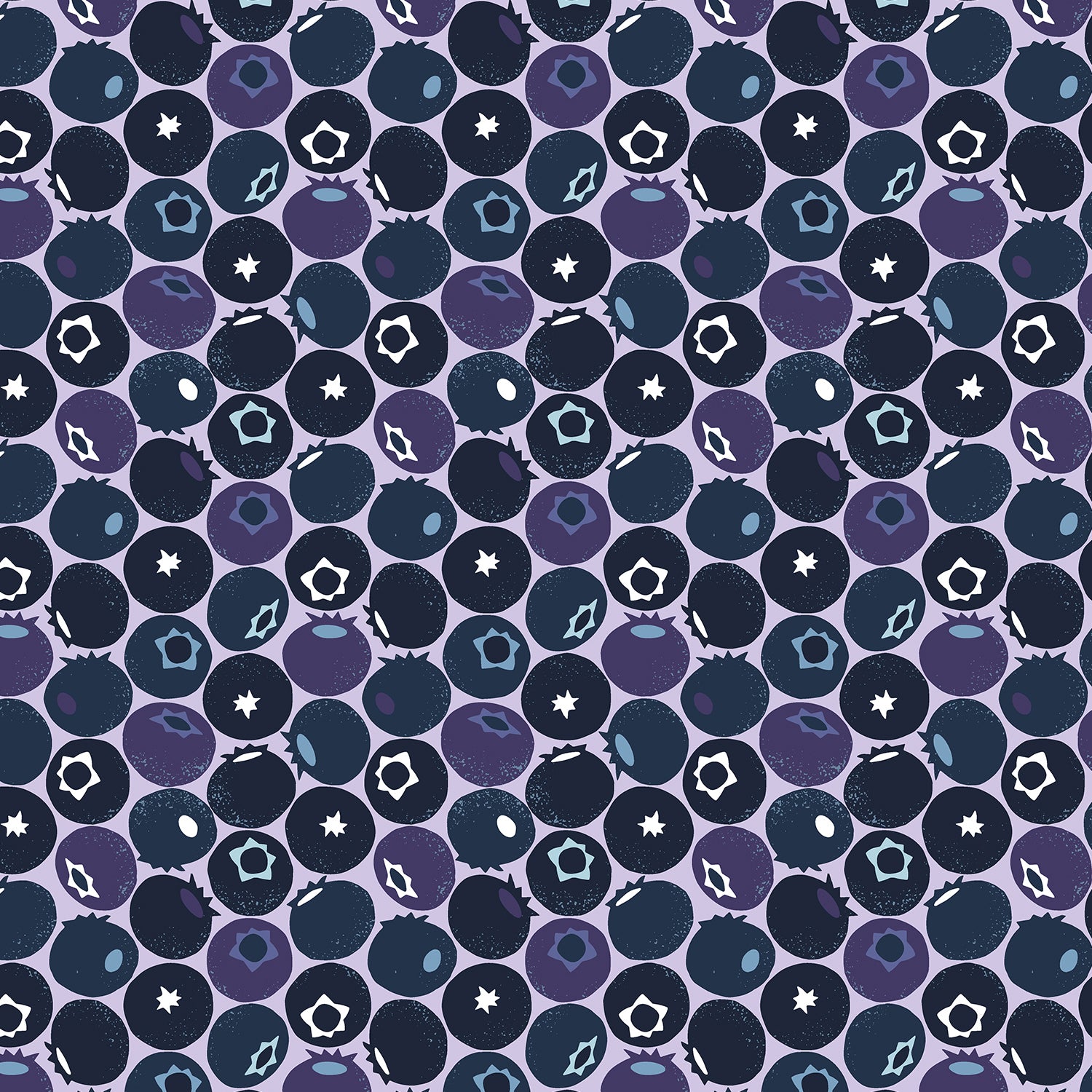 Cotton + Steel-Blueberry Blue-fabric-gather here online