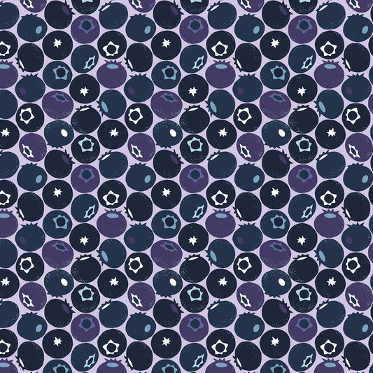 Cotton + Steel-Blueberry Blue-fabric-gather here online