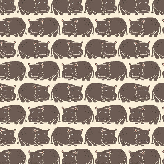 Cotton + Steel-Weary Hippo Willow-fabric-gather here online