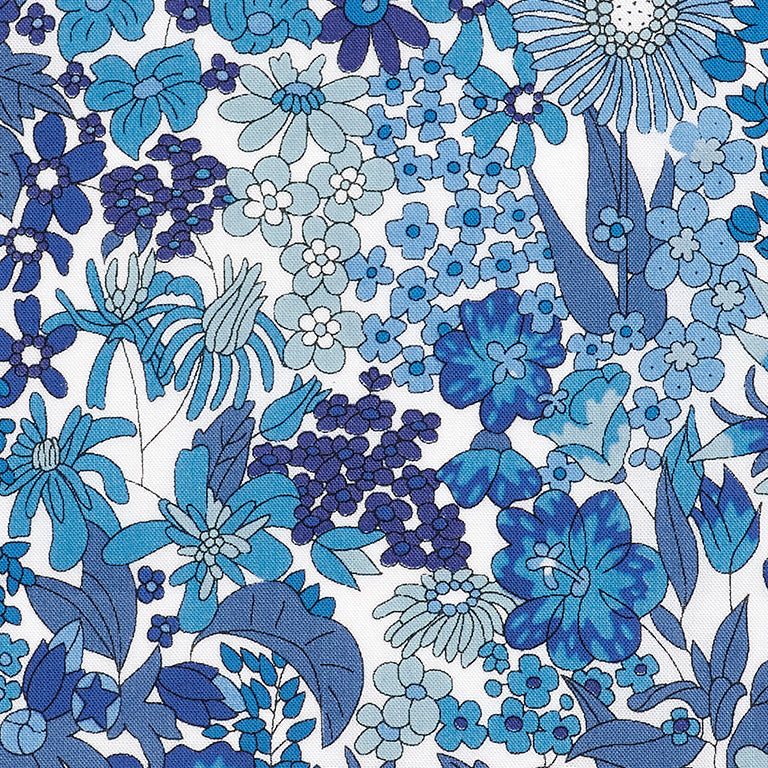 Tana Lawn - Margaret Annie Dark Blue