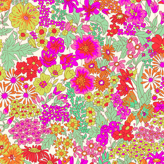 Liberty of London-Tana Lawn - Margaret Annie Pink-fabric-gather here online