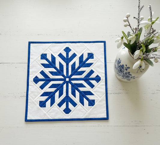 gather here classes-Paperpieced Snowflake - 2 sessions-class-gather here online