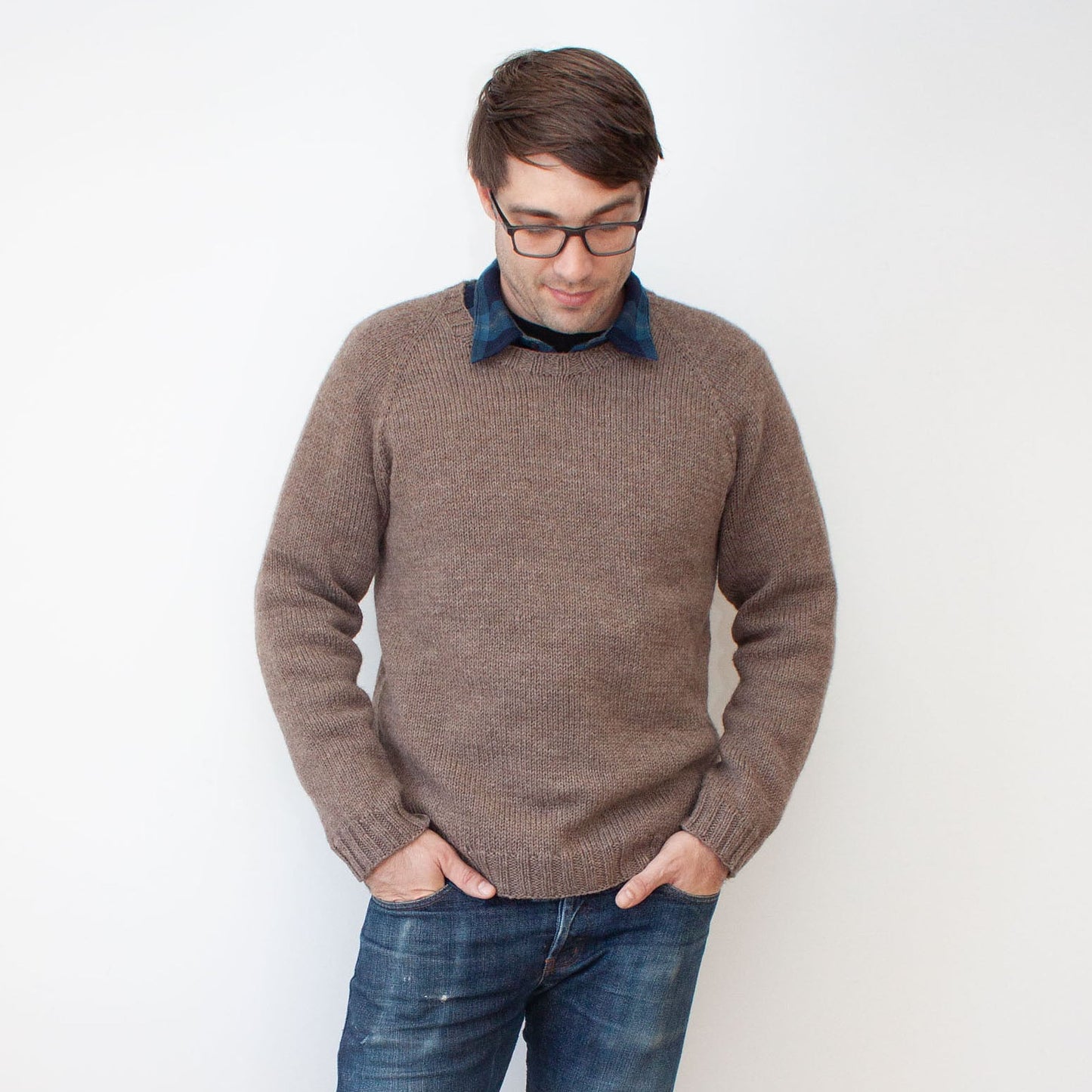 gather here classes-Classic Raglan Sweater - 4 sessions-class-gather here online