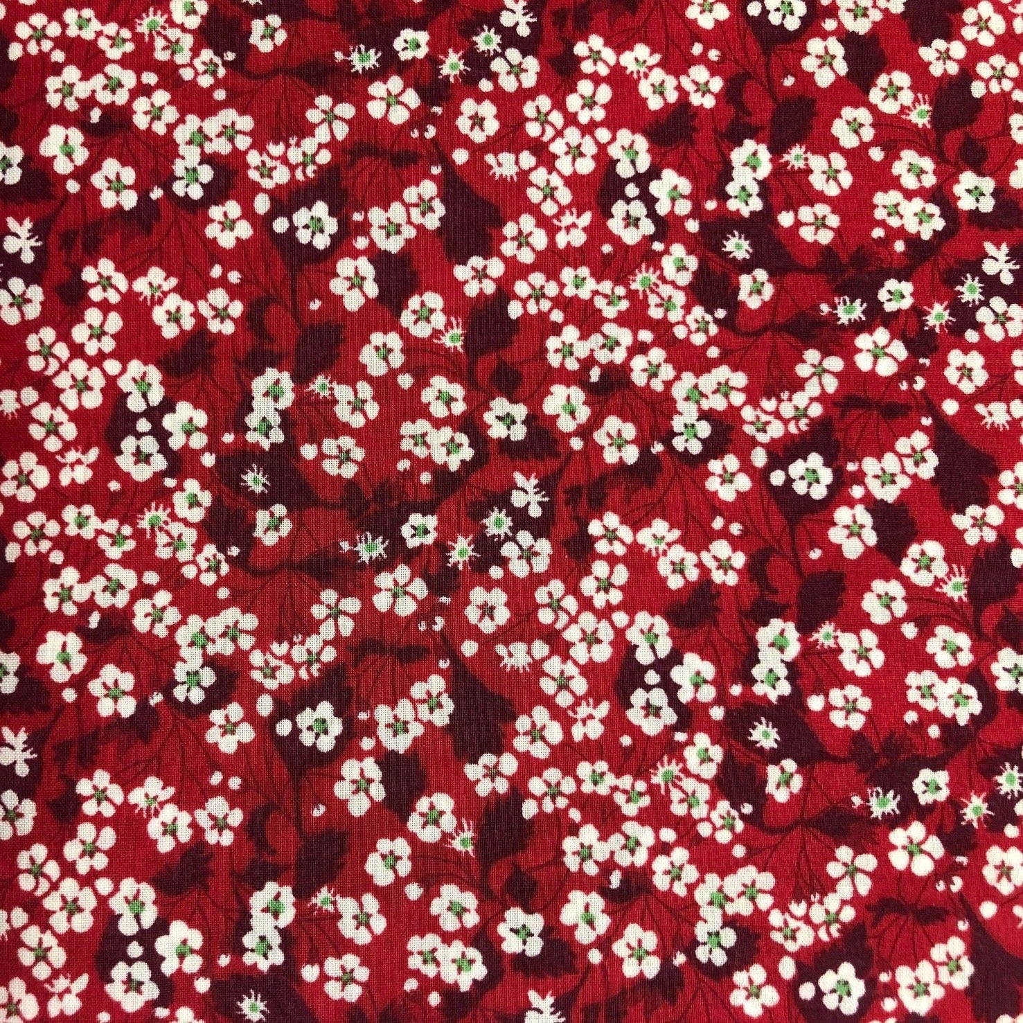 Liberty of London-Tana Lawn - Mitsi Valeria Red-fabric-gather here online