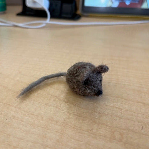 gather here classes-Needle Felted Dormouse-class-gather here online