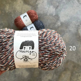 Retrosaria Rosa Pomar-Mungo-yarn-020 Red & Black Twist-gather here online