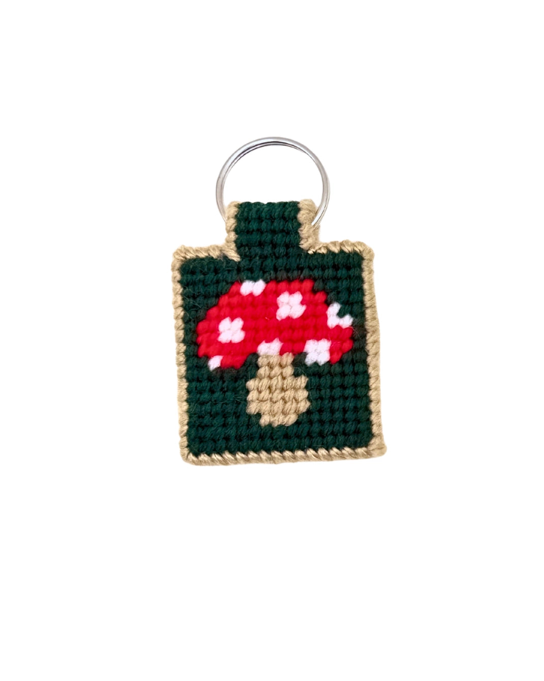 gather here classes-Embroidery - Needlepoint Key Chain-class-gather here online