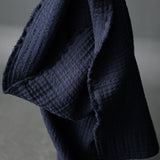 Merchant & Mills-Soft Stitch Jacquard Navy-fabric-gather here online