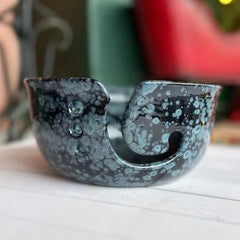 Daisy Jack Studios-Obsidian Yarn Bowl-knitting notion-gather here online