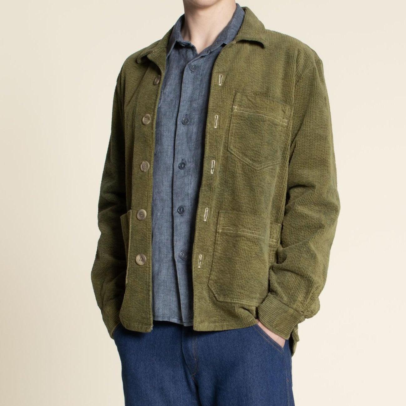 Wardrobe By Me-Men's Overshirt Jacket Pattern-sewing pattern-gather here online