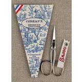 Sajou-Censy Nickel-Plated Embroidery Scissors-embroidery notion-gather here online