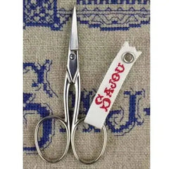 Sajou-Censy Nickel-Plated Embroidery Scissors-embroidery notion-gather here online