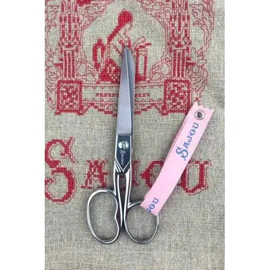 Sajou-Small Chromed Sewing Scissors-scissors + snips-gather here online