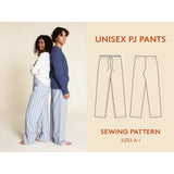 Wardrobe By Me-Unisex Pajama Pants Pattern-sewing pattern-gather here online