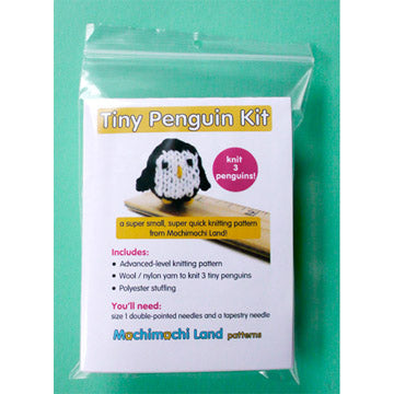 MochiMochi Land-Tiny Penguin Kit-knitting / crochet kit-gather here online