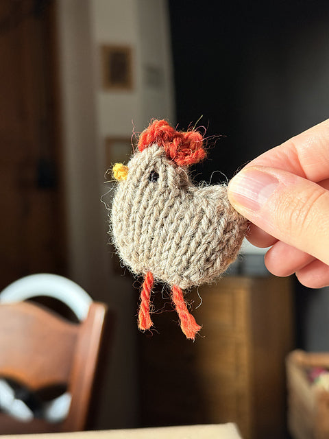 gather here classes-Knit Tiny Pocket Chicken-class-gather here online