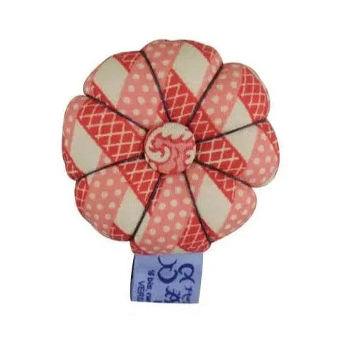 Sajou-Fabric Pincushion - Red Lattice-sewing notion-gather here online