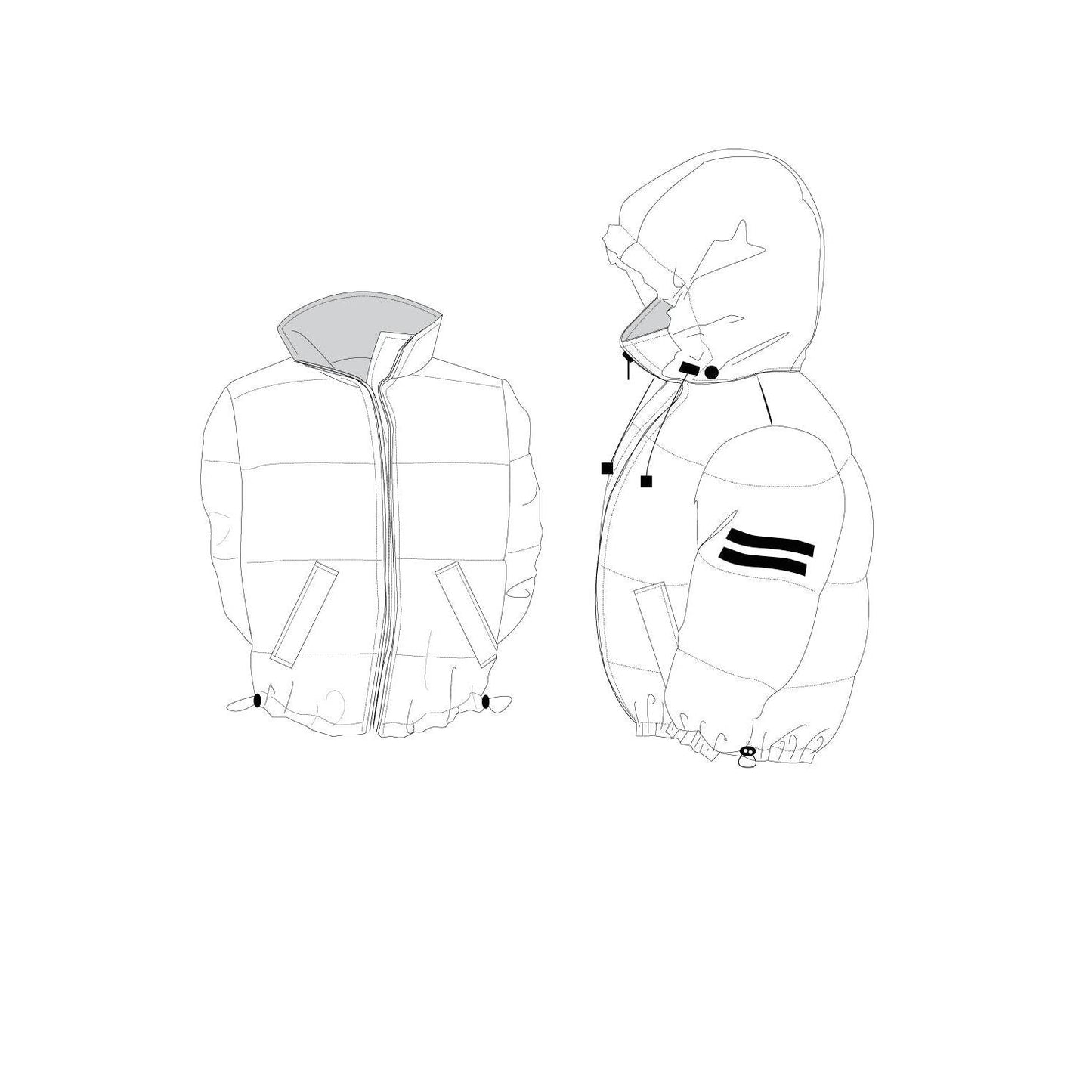 Jalie 2108 - Puffer Jacket Pattern