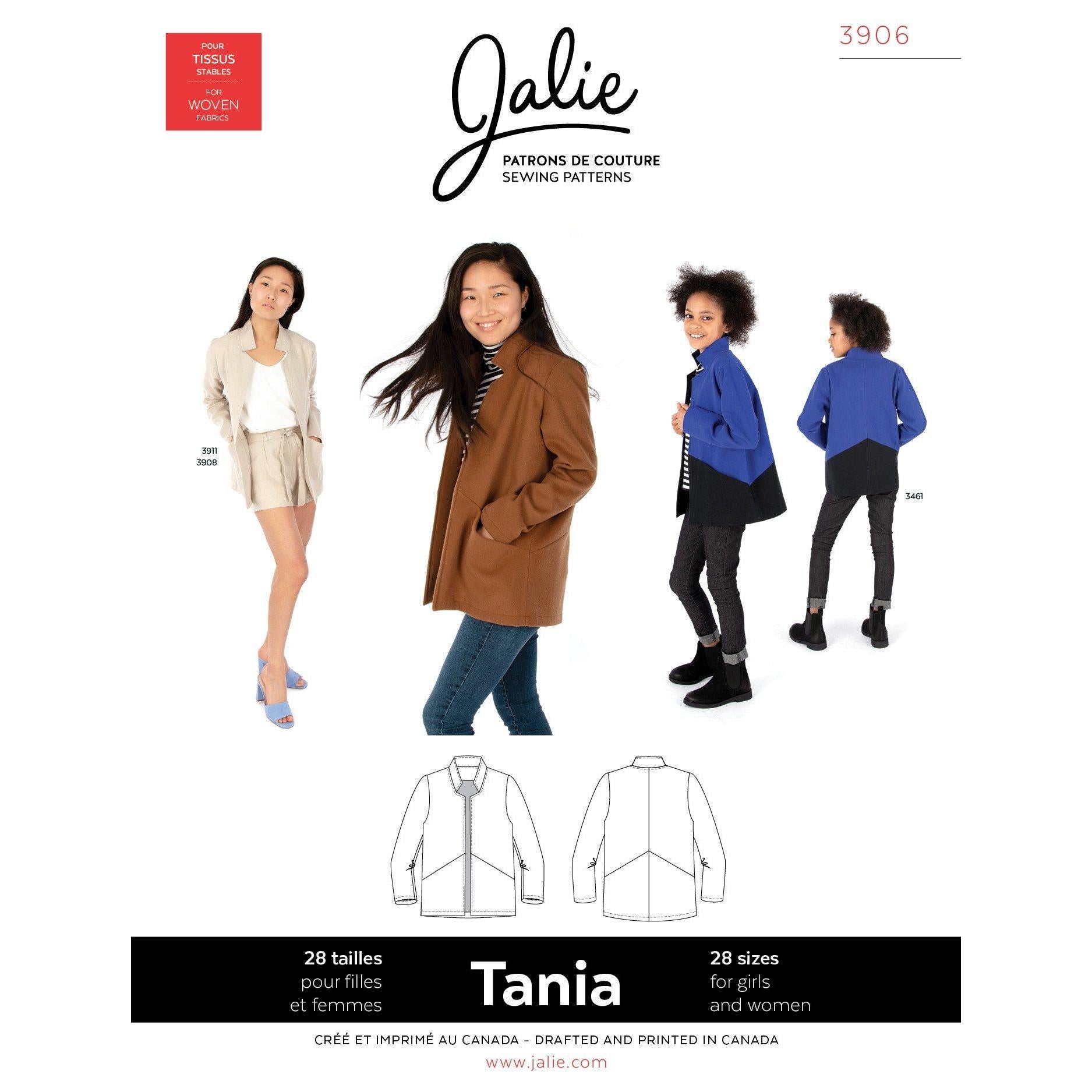 Jalie 3906 - TANIA - Pattern Cover