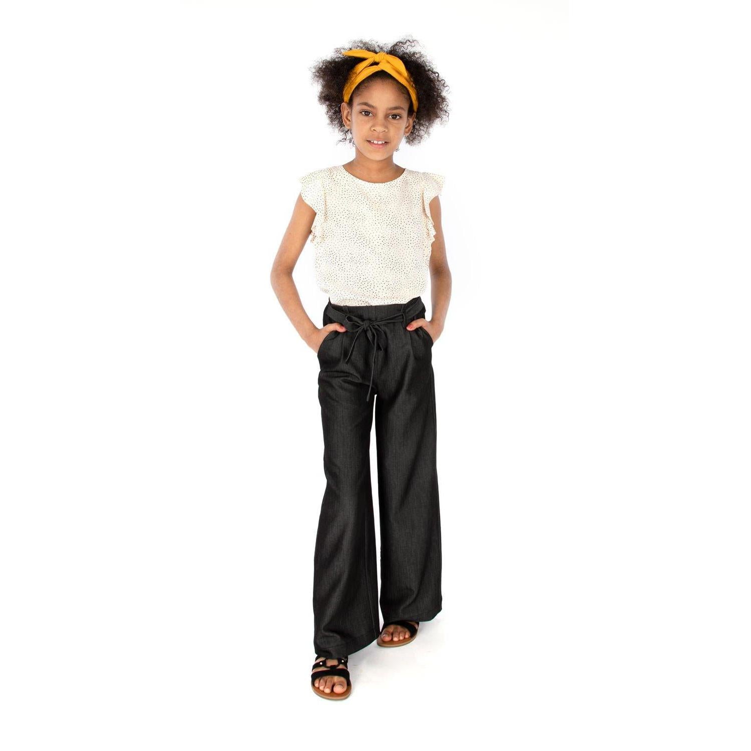Jalie 3908 Wide-leg pants (view B) / 3888 Blouse