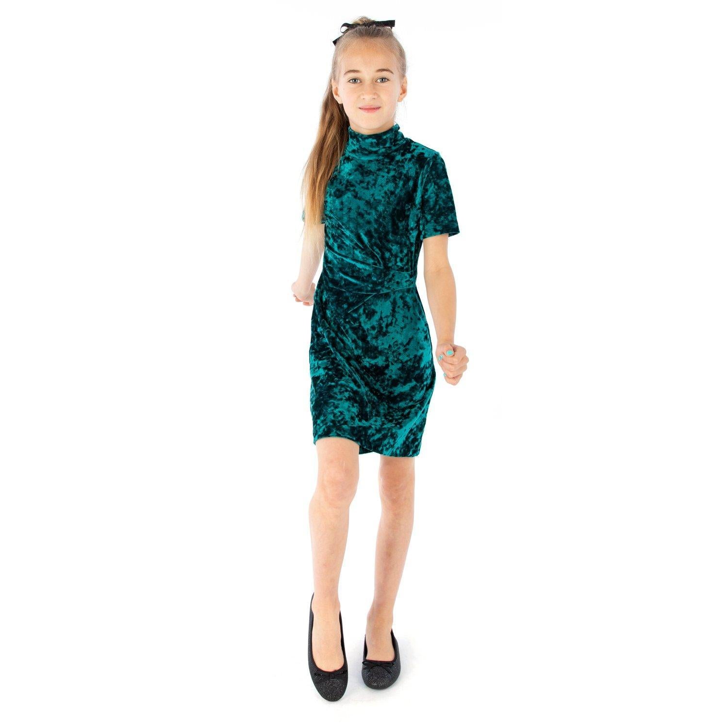 Jalie 3997 - RACHEL DRESS - View B, Option 1 with mock neck (free bonus)