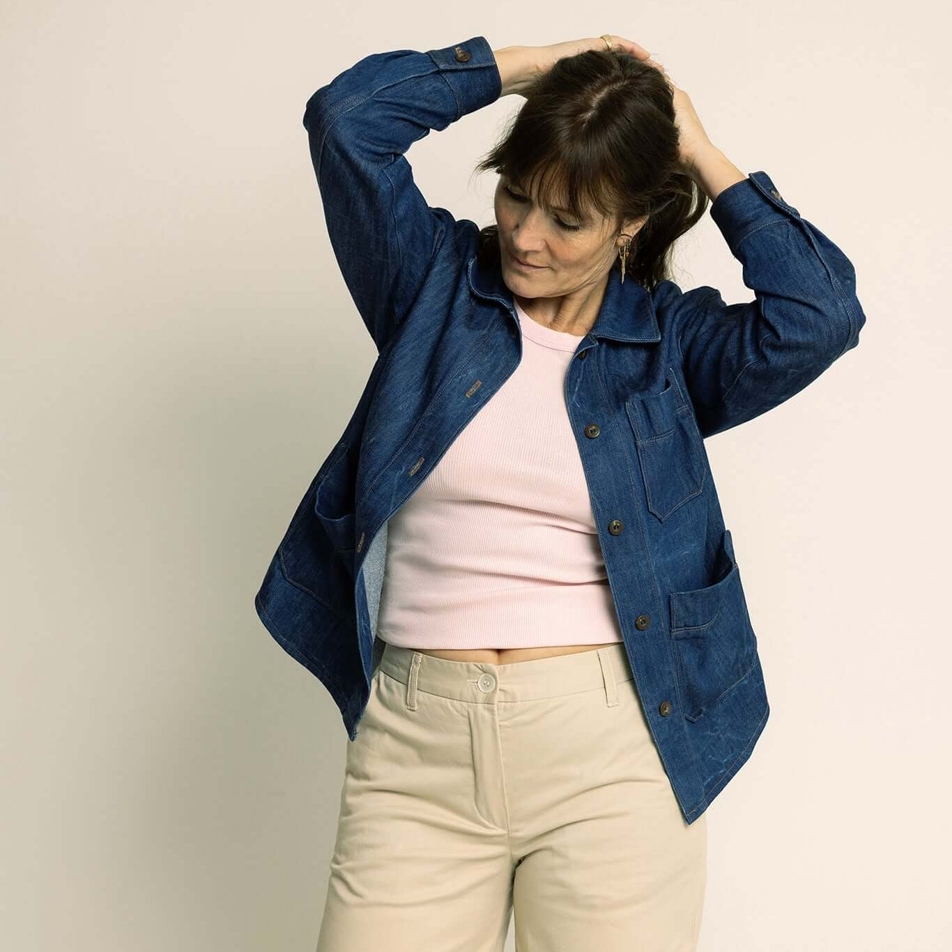 Canvas Jacket sewing pattern Wardrobe By Me