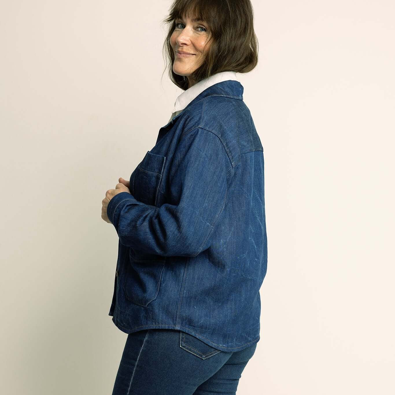 Canvas Jacket sewing pattern Wardrobe By Me