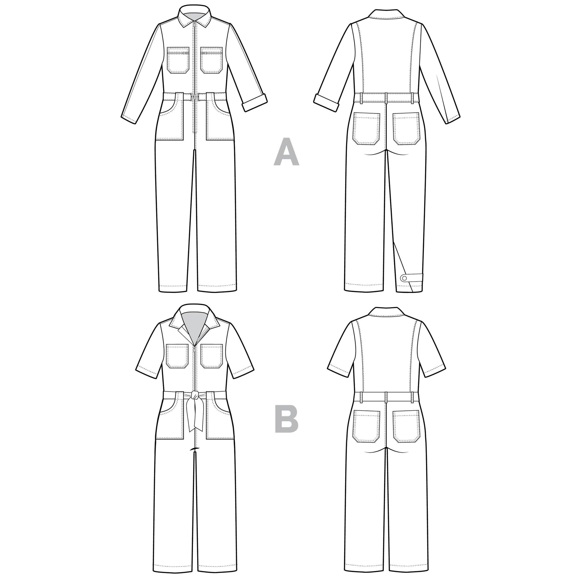 Blanca Flight Suit Pattern