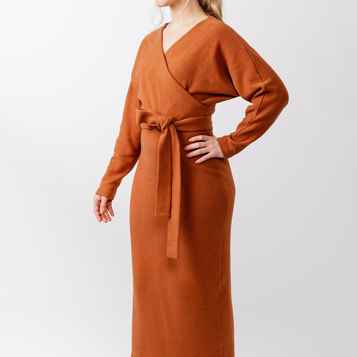 KAJO batwing wrap sweater & dress