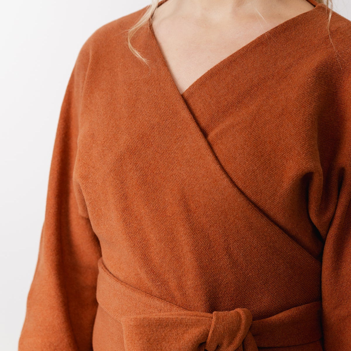 KAJO batwing wrap sweater & dress
