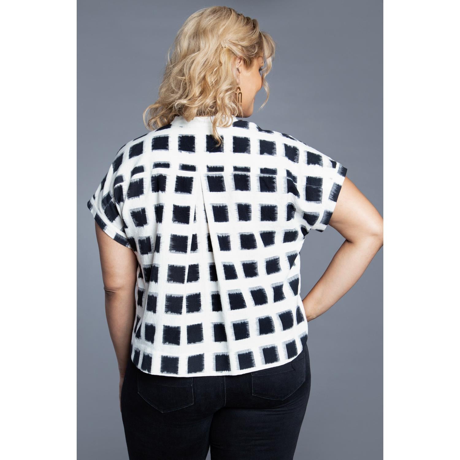 Kalle Shirt + Shirtdress Pattern