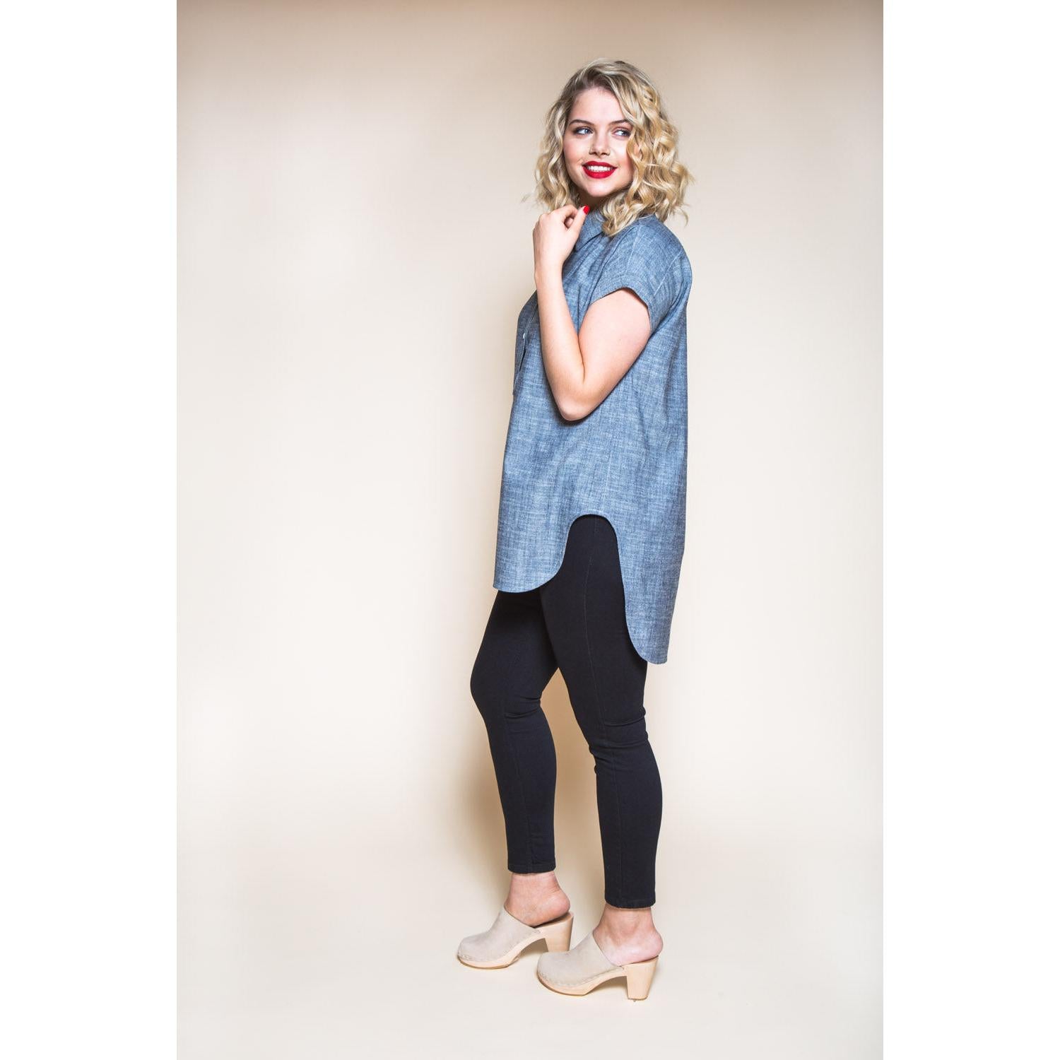 Kalle Shirt + Shirtdress Pattern