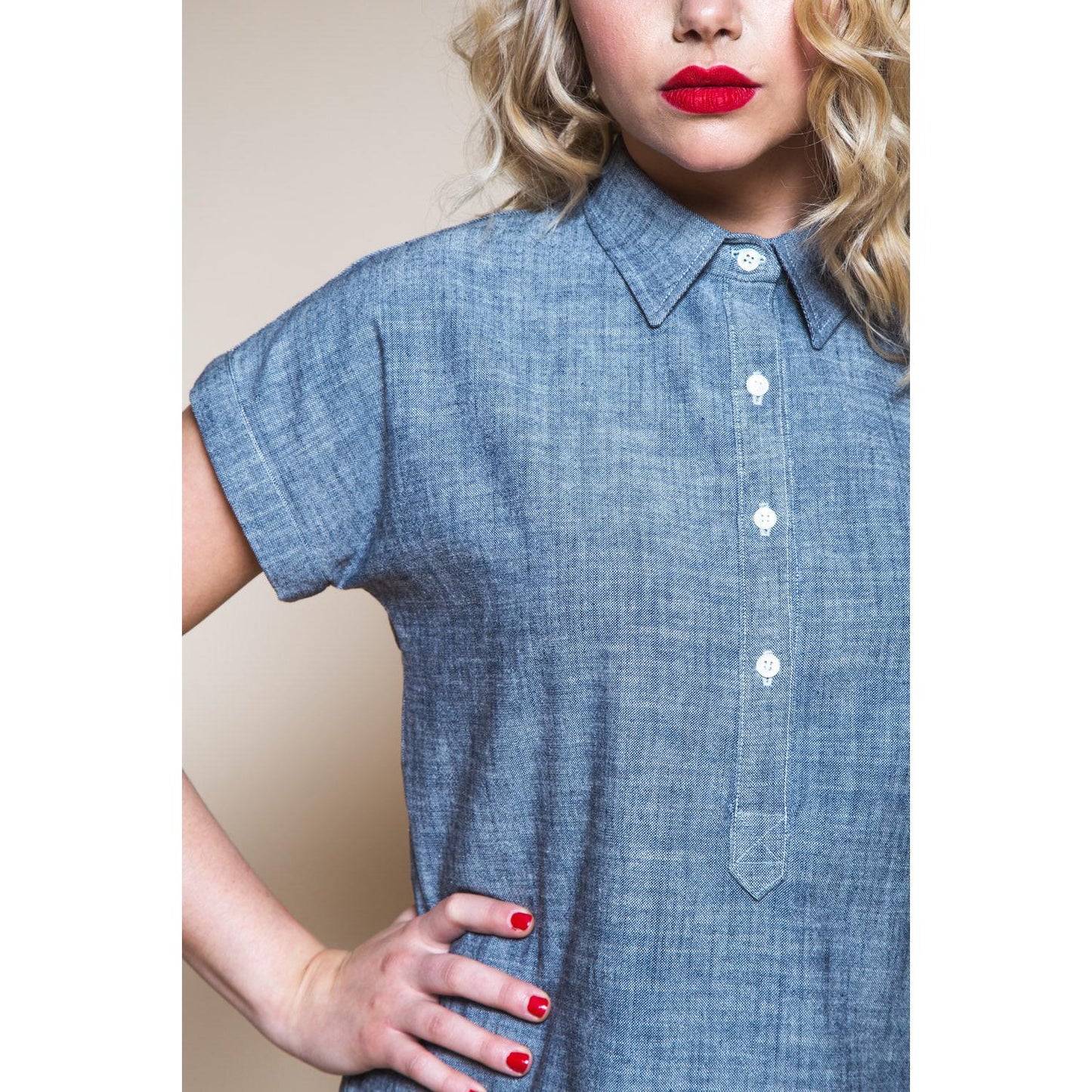 Kalle Shirt + Shirtdress Pattern