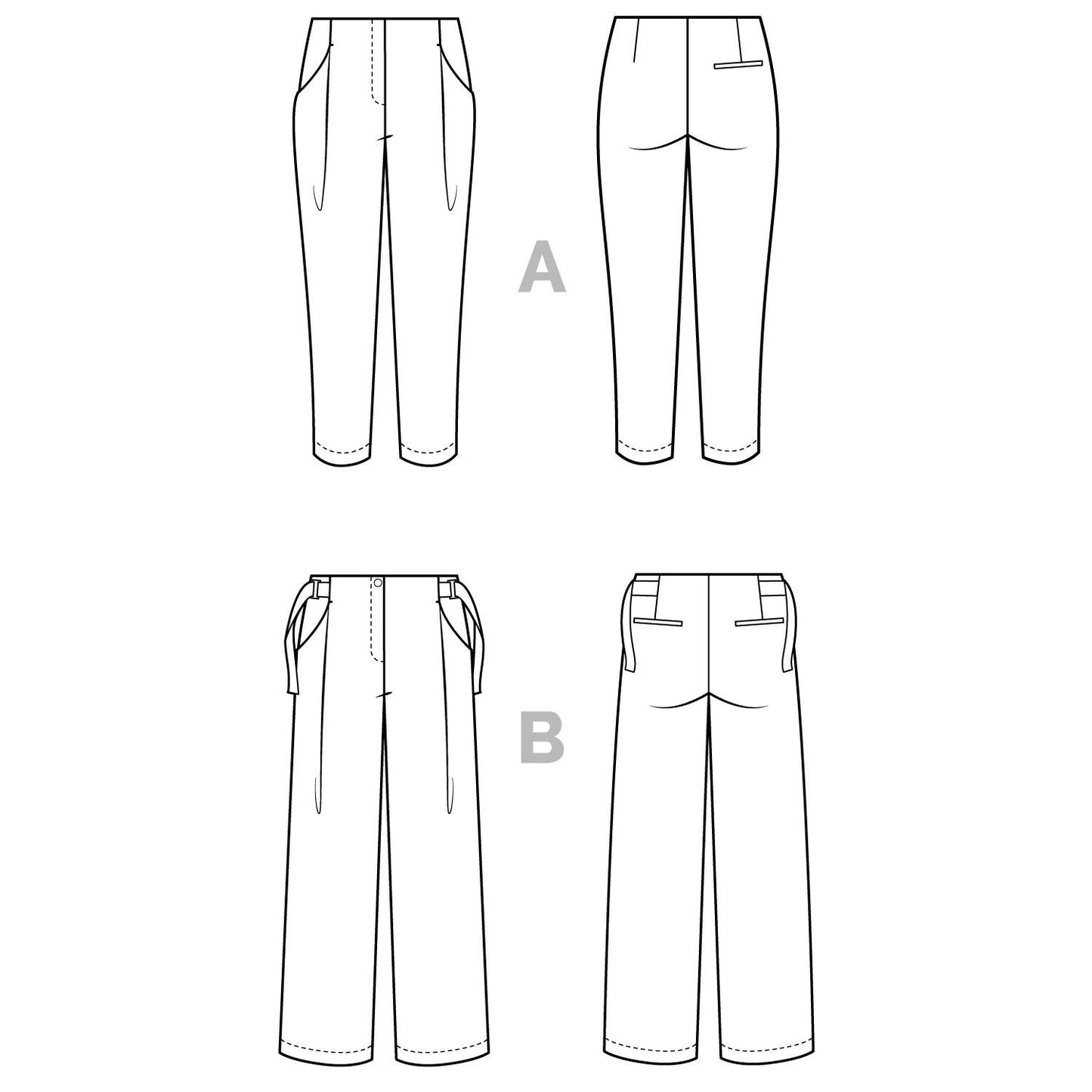Mitchell Trousers Pattern