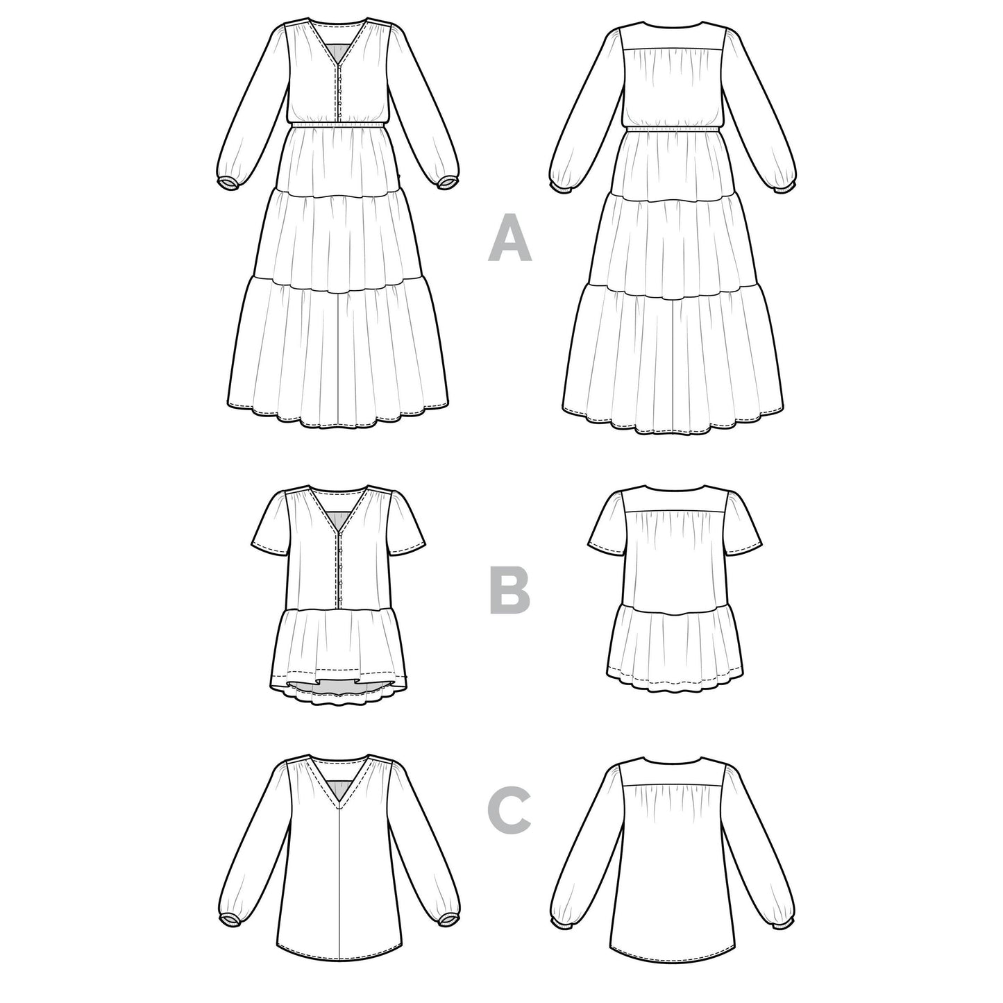 Nicks Dress + Blouse Pattern