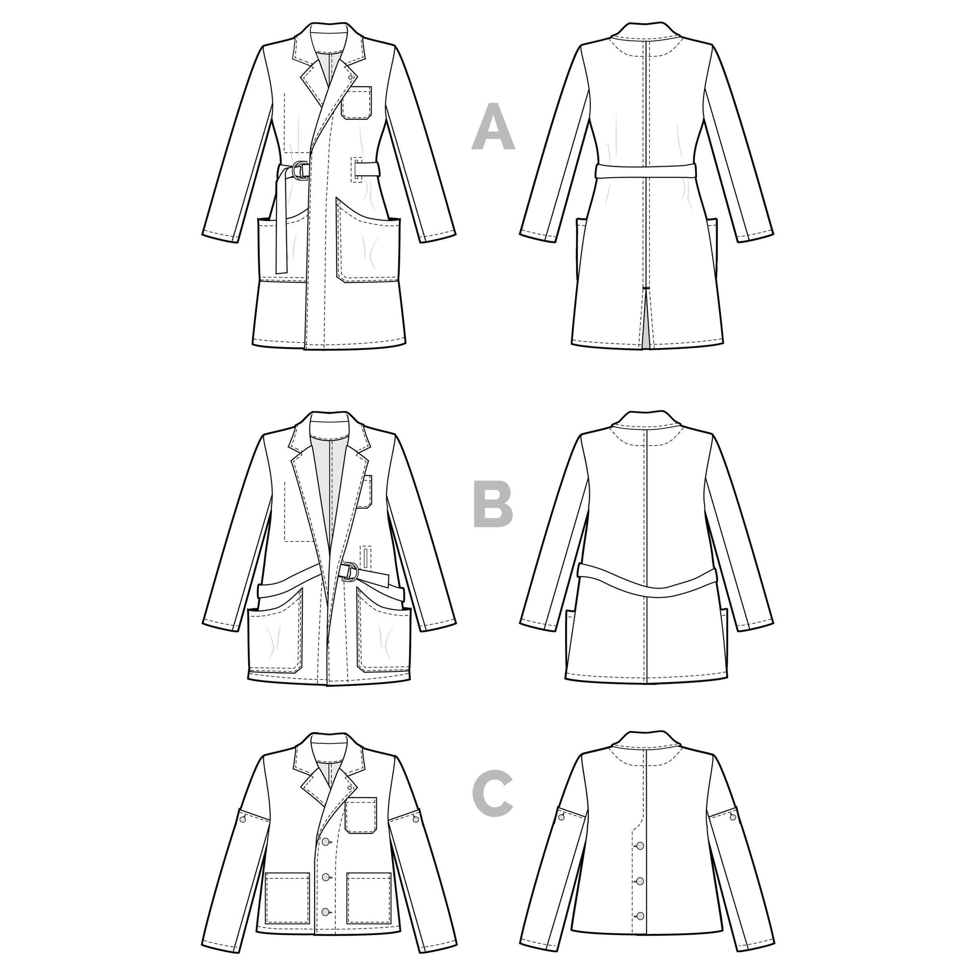 Sienna Maker Jacket Pattern