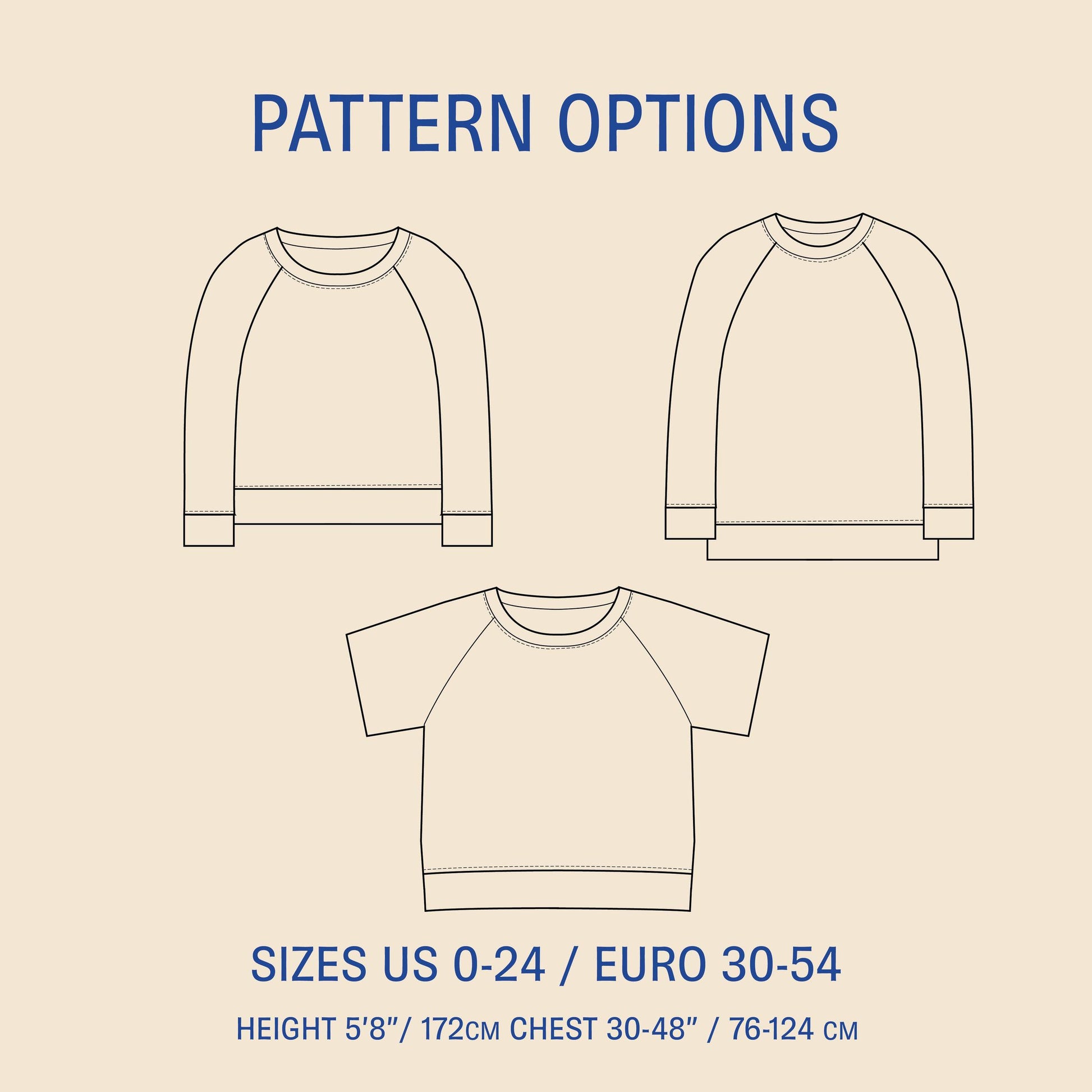 WBM Boxy raglan sweater 