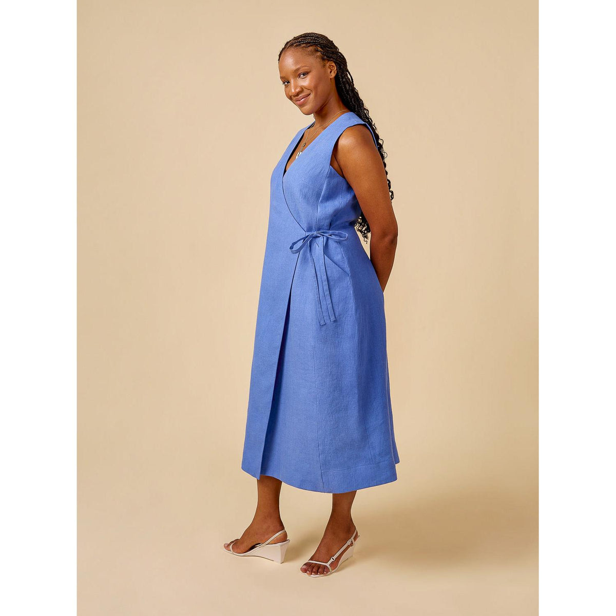 Aylin Wrap Dress + Vest 
