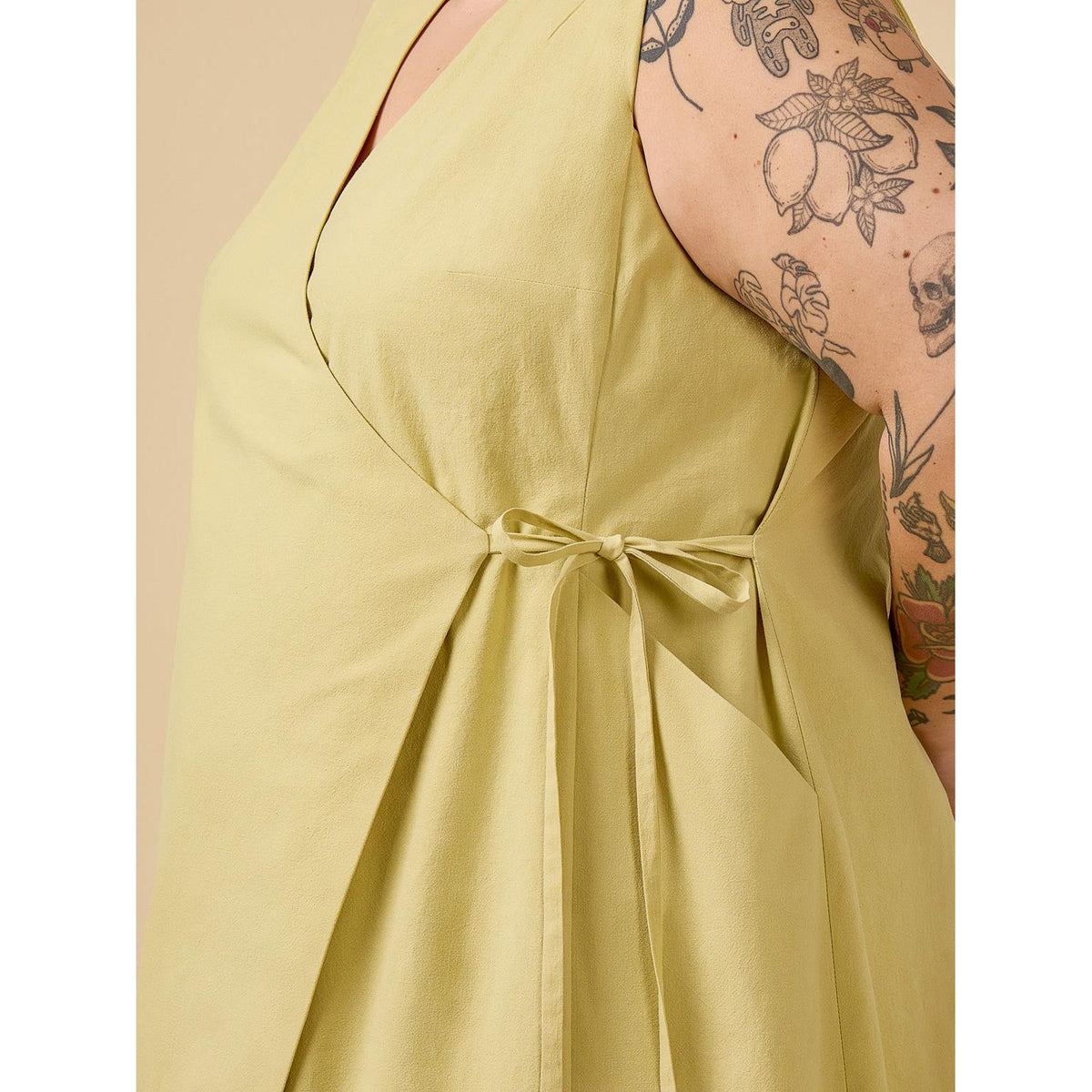 Aylin Wrap Dress + Vest 