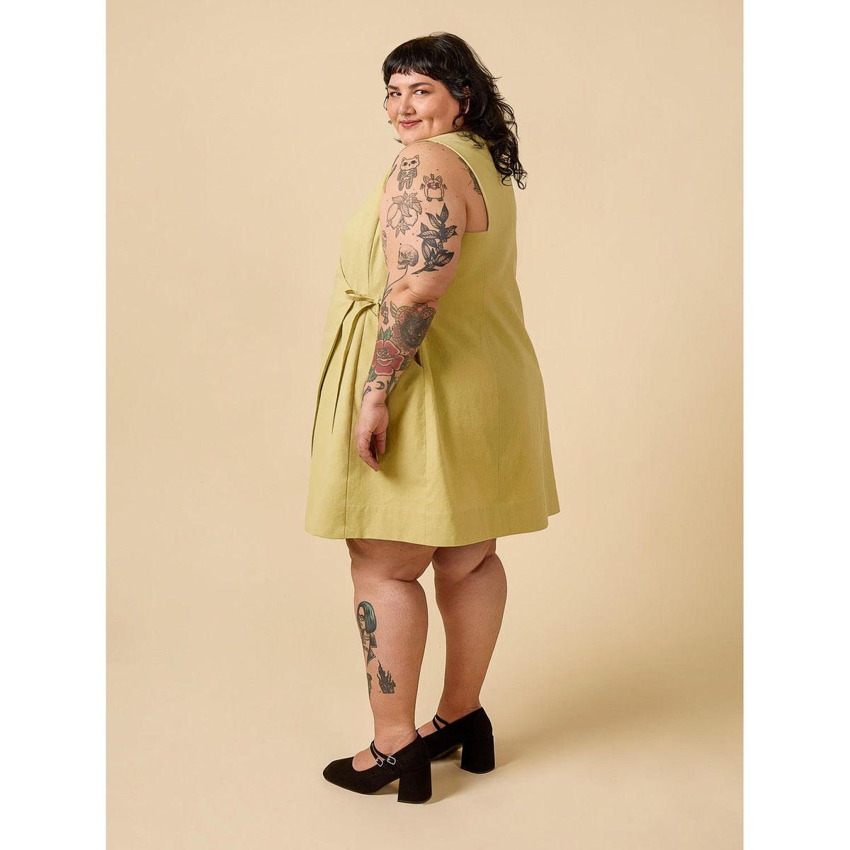 Aylin Wrap Dress + Vest 