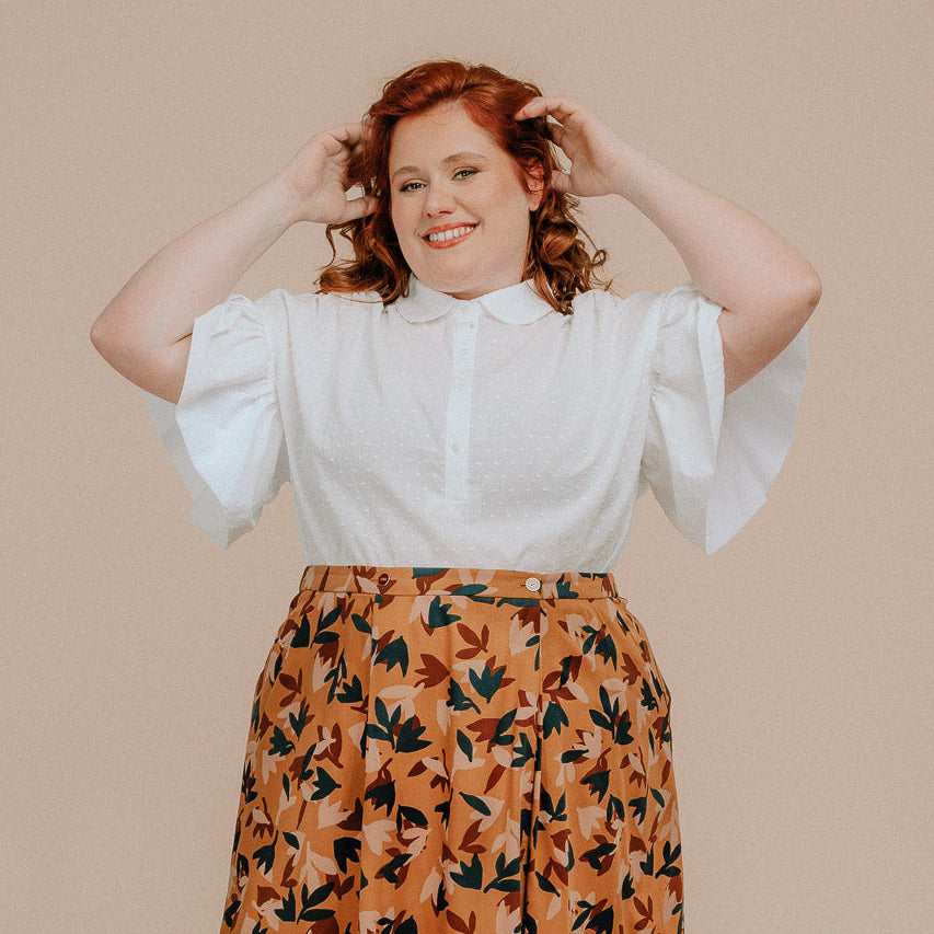 Camelia Blouse Pattern