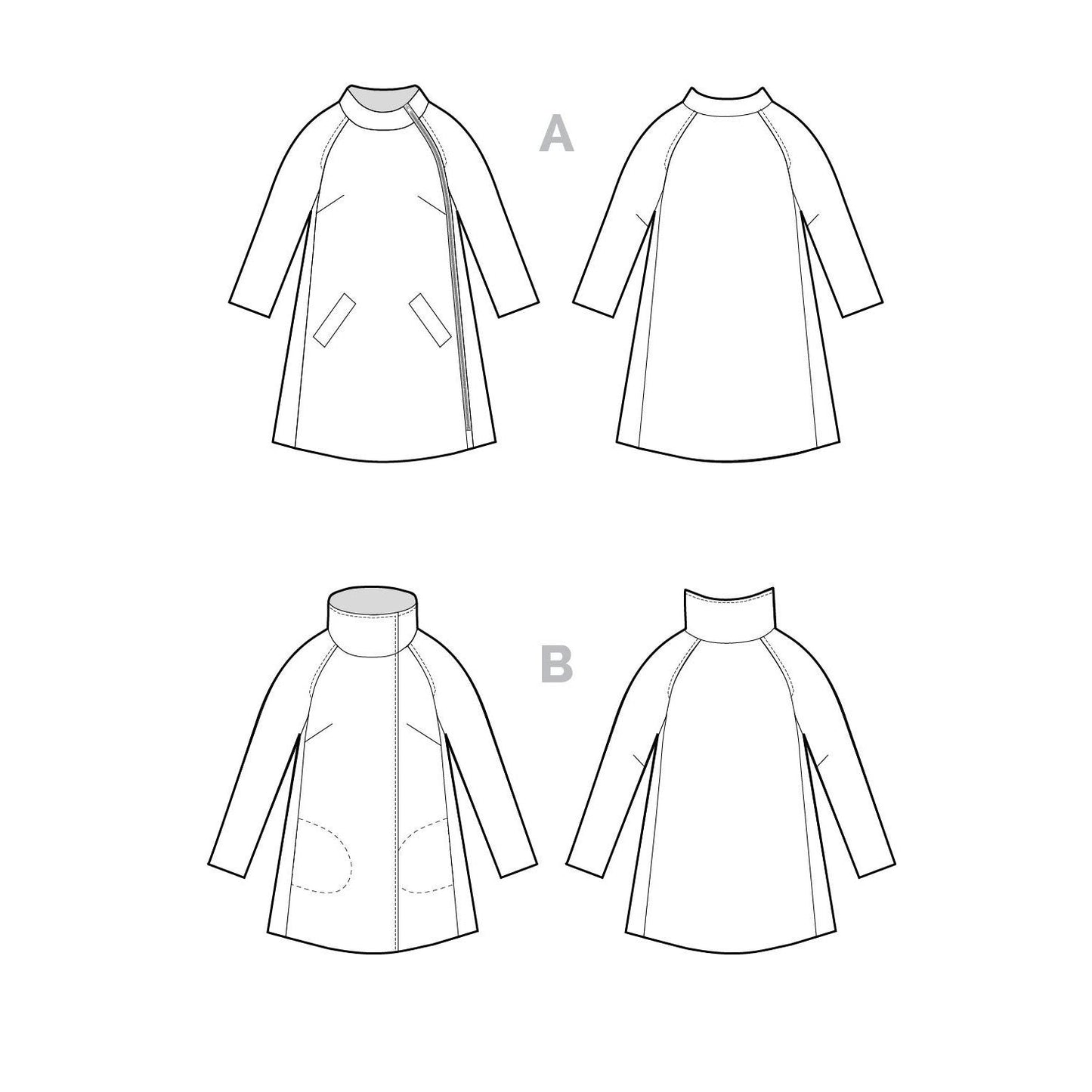 Clare Coat Pattern