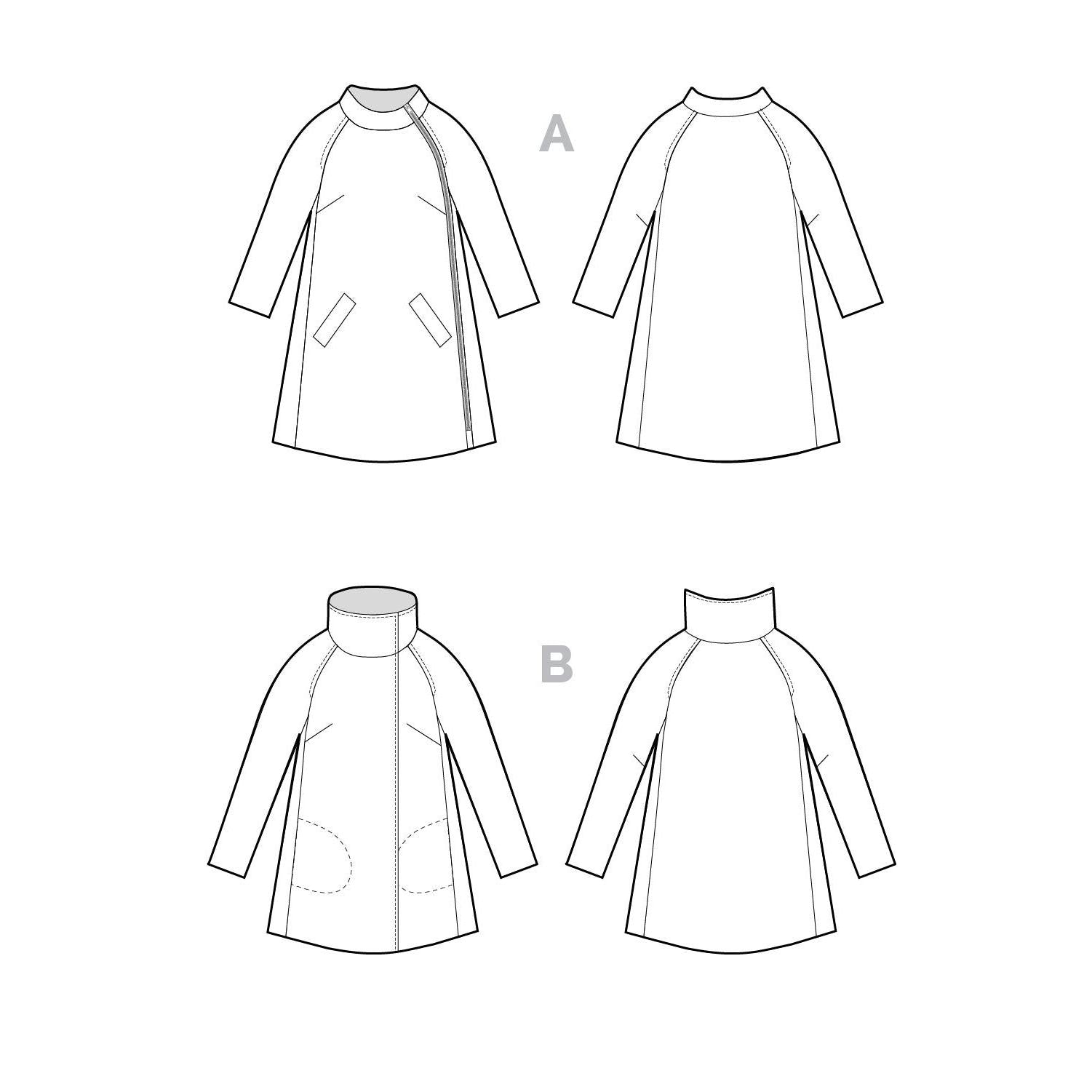 Clare Coat Pattern
