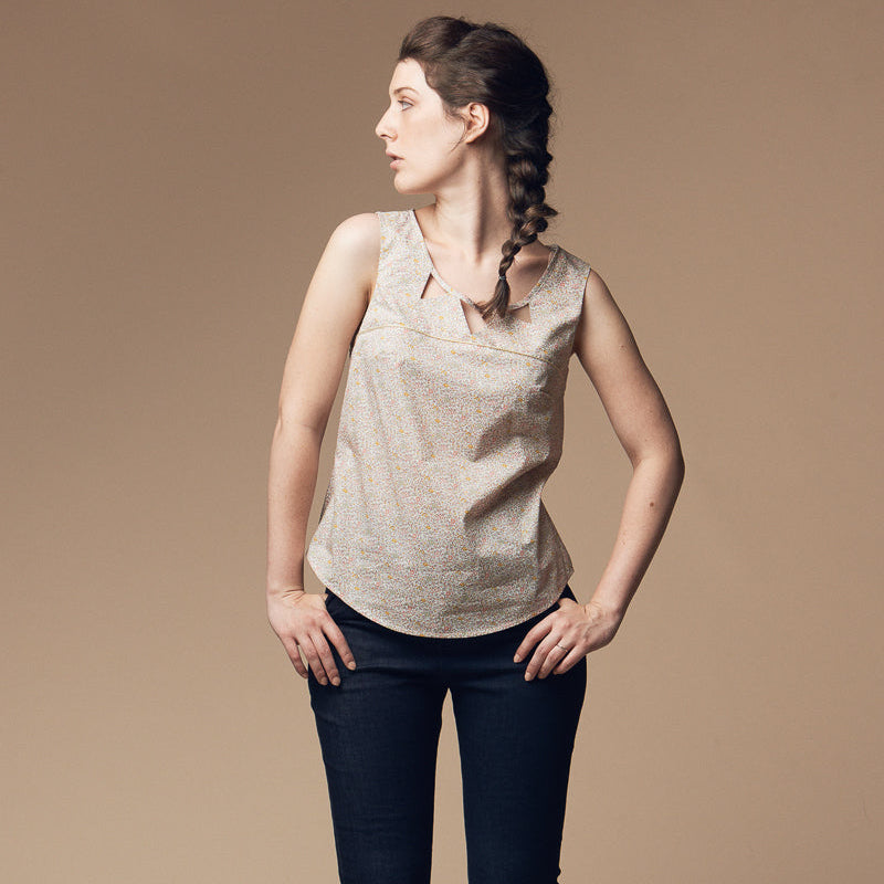 Datura Tank Top Pattern