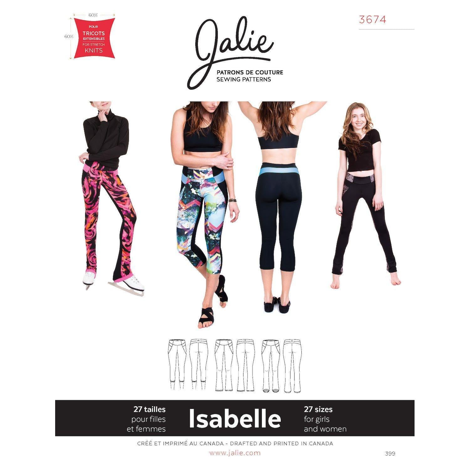 Jalie 3674 - ISABELLE - Pattern Cover